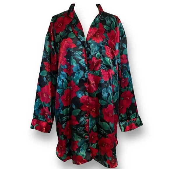 Victoria's Secret Gold Label Vintage 90's Women's Sleepshirt / Size Medium - Picture 1 of 6